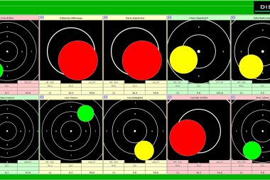 DISAG Optic Score - elektronische Schießanlagen - Visualisierung